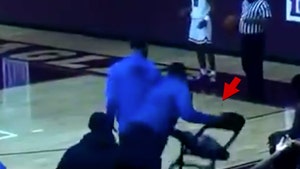 H.S. Basketball Coach Fired for Bobby Knight Chair Throw During Game, Wild Video