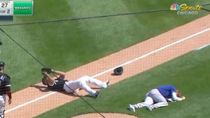 MLB Star Jose Abreu Injured After Violent Collision With Royals Player On Field