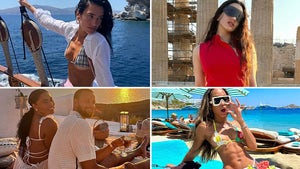Stars Vacaying In Greece