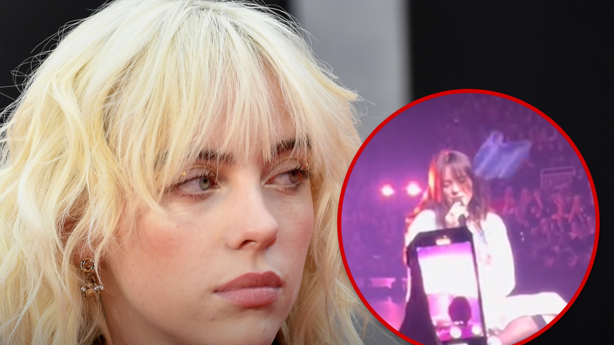 Billie Eilish Hit In Face By Bracelet While Singing ‘What Was I Made For?’