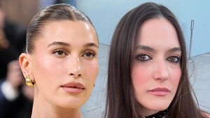 hailey bieber and Alaia Aronow getty 1
