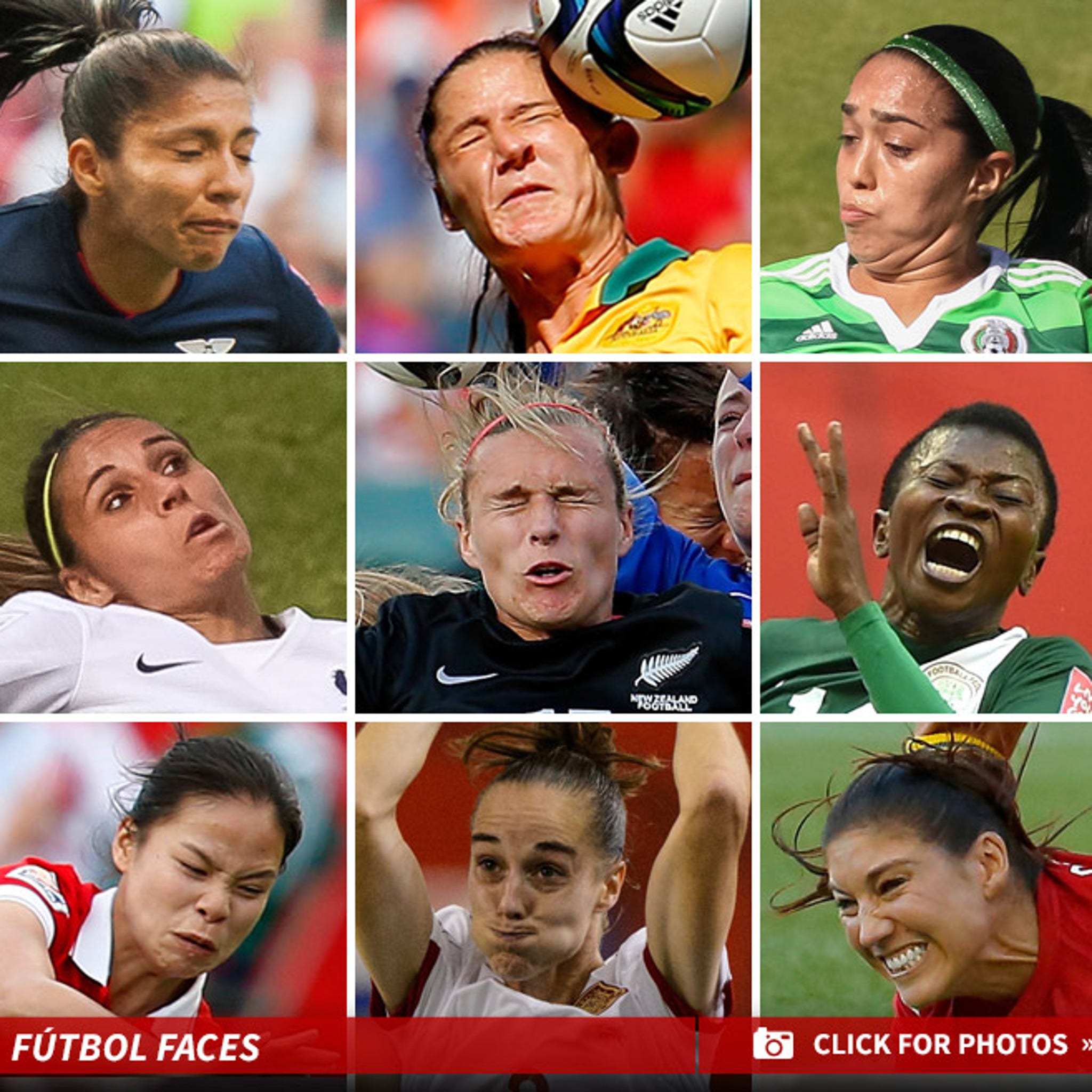 Hilarious Faces of Woman's World Cup -- Gooooooaaaaaaaal!