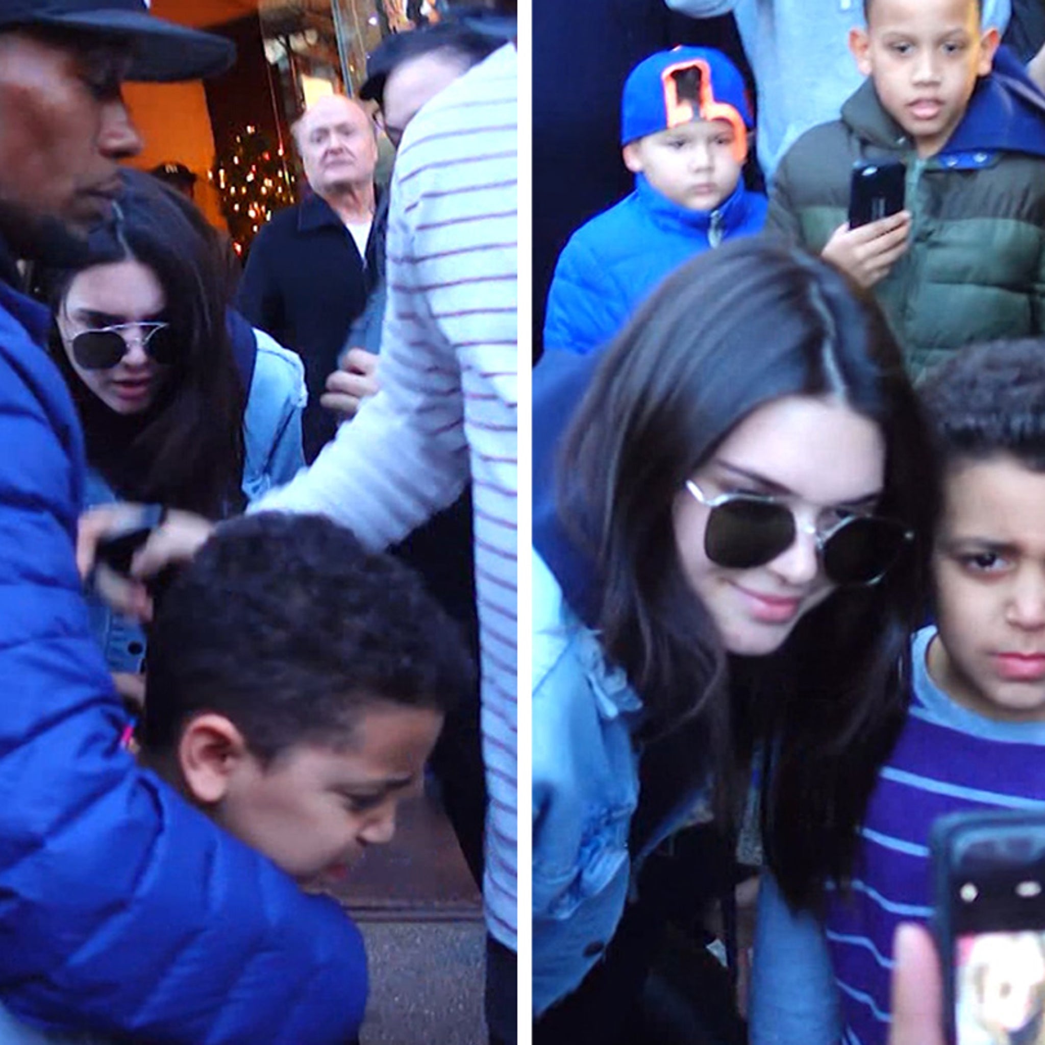 Kendall Jenner Hailey Baldwin Save Little Kid Crushed In