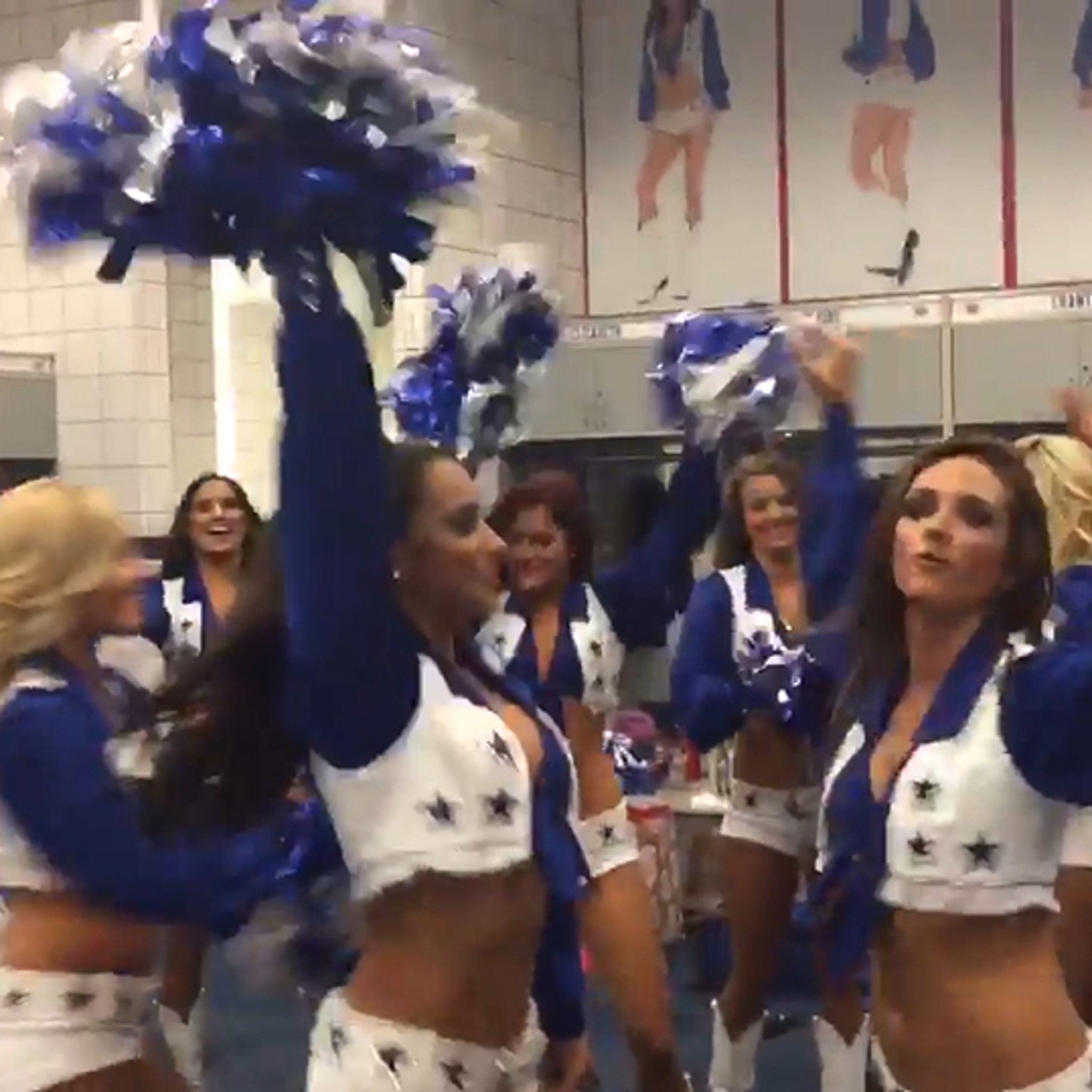 Join The Dallas Cowboys' Cheerleaders At An Official Watch Party