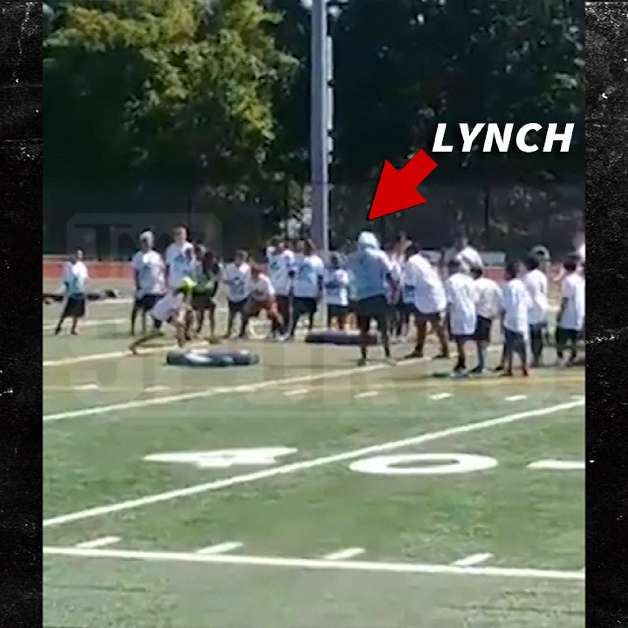 Marshawn Lynch In Confrontation with Football Mom, 'Is There a Man