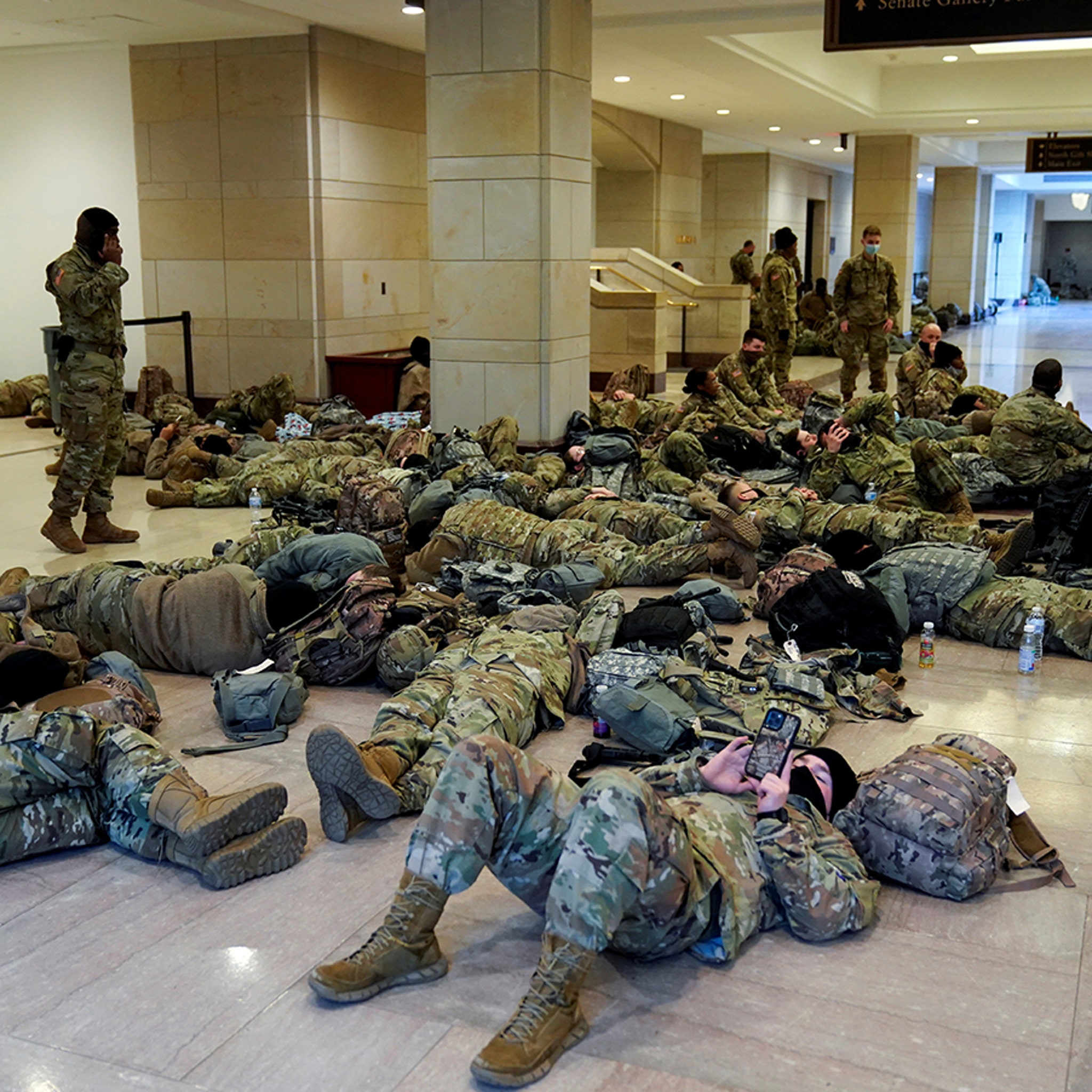 Photo of Armed National Guard