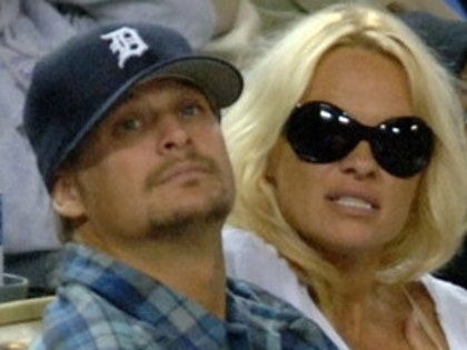Kid Rock and Pam Anderson