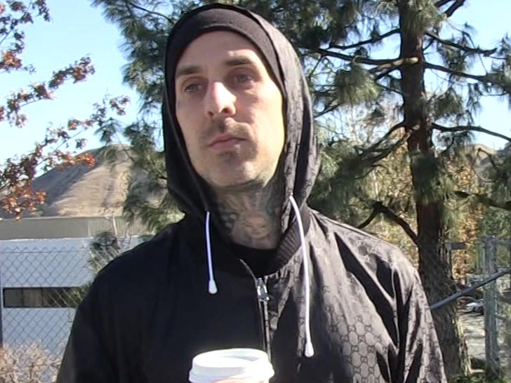 Travis Barker Hospitalized for Pancreatitis After Undergoing Colonoscopy