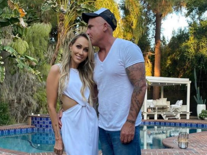 Tish Cyrus & Dominic Purcell Together