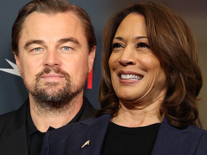 leonardo dicaprio kamala harris