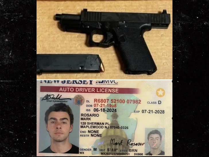 Luigi Mangione gun fake id