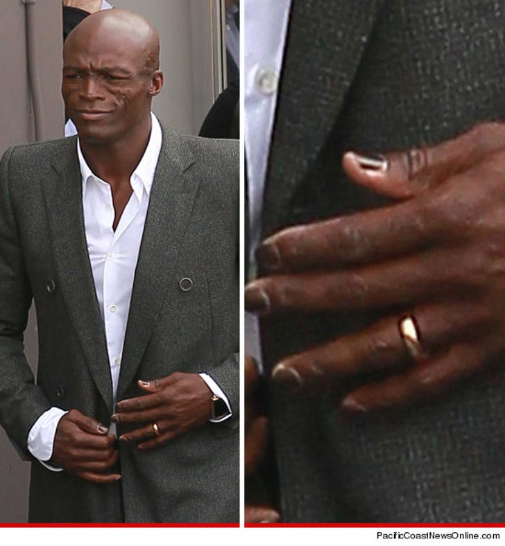 Seal -- Heidi Klum's Still Wrapped Around My Finger :: 0123-seal-ring-pcn-3