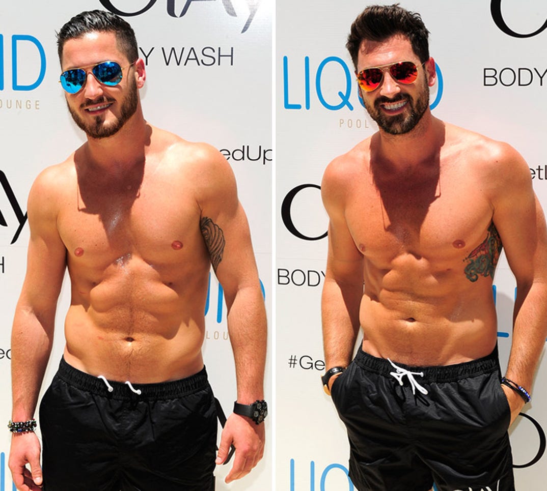 Valentin Chmerkovskiy (30) vs. Maksim Chmerkovskiy (36) Hottest Hebro?