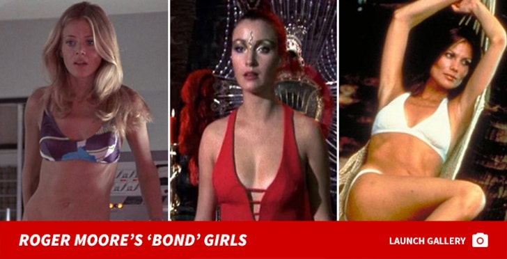 Roger Moore's 'Bond' Girls