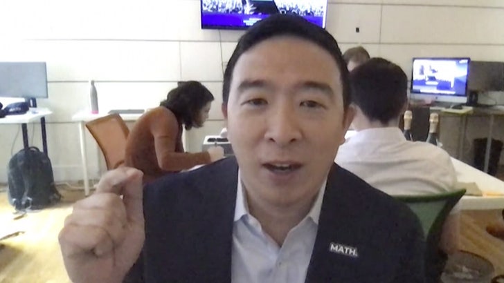 Andrew Yang's still got his eye on the White House ... because he'd be stoked to be Joe Biden's vice president.