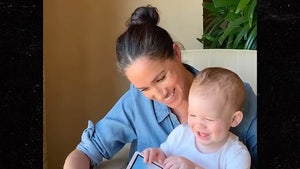 Meghan Markle Reads to Archie for His First Birthday