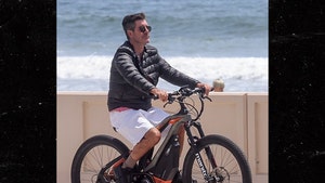 Simon Cowell is Back to Riding Electric Bikes After Back Injury