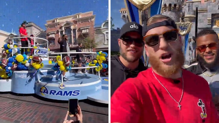 Los Angeles Rams Super Bowl Victory Parade at Disneyland - Disney