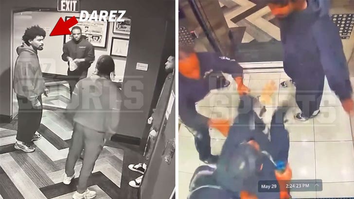 Stefon Diggs'in Abisi Darez, Asansördeki Adama Saldırıyı Düzenliyor, Video Gösterileri