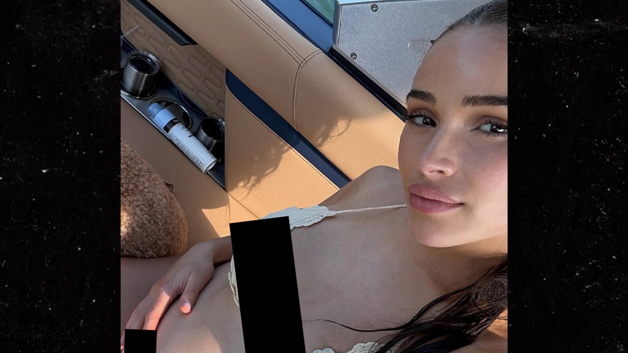 Olivia Culpo Rocks Bikini, Puts Baby Bump on Display During Getaway