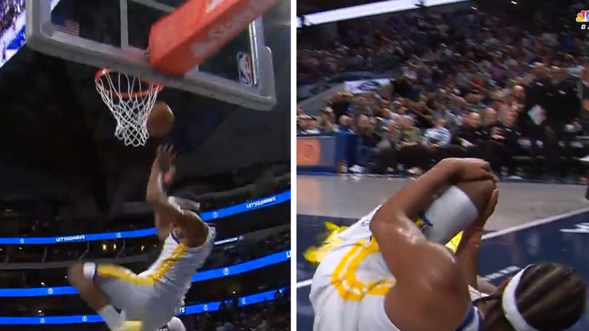 Moses Moody Suffers Horrific Knee Injury on Dunk Attempt, 'It Looked Bad'