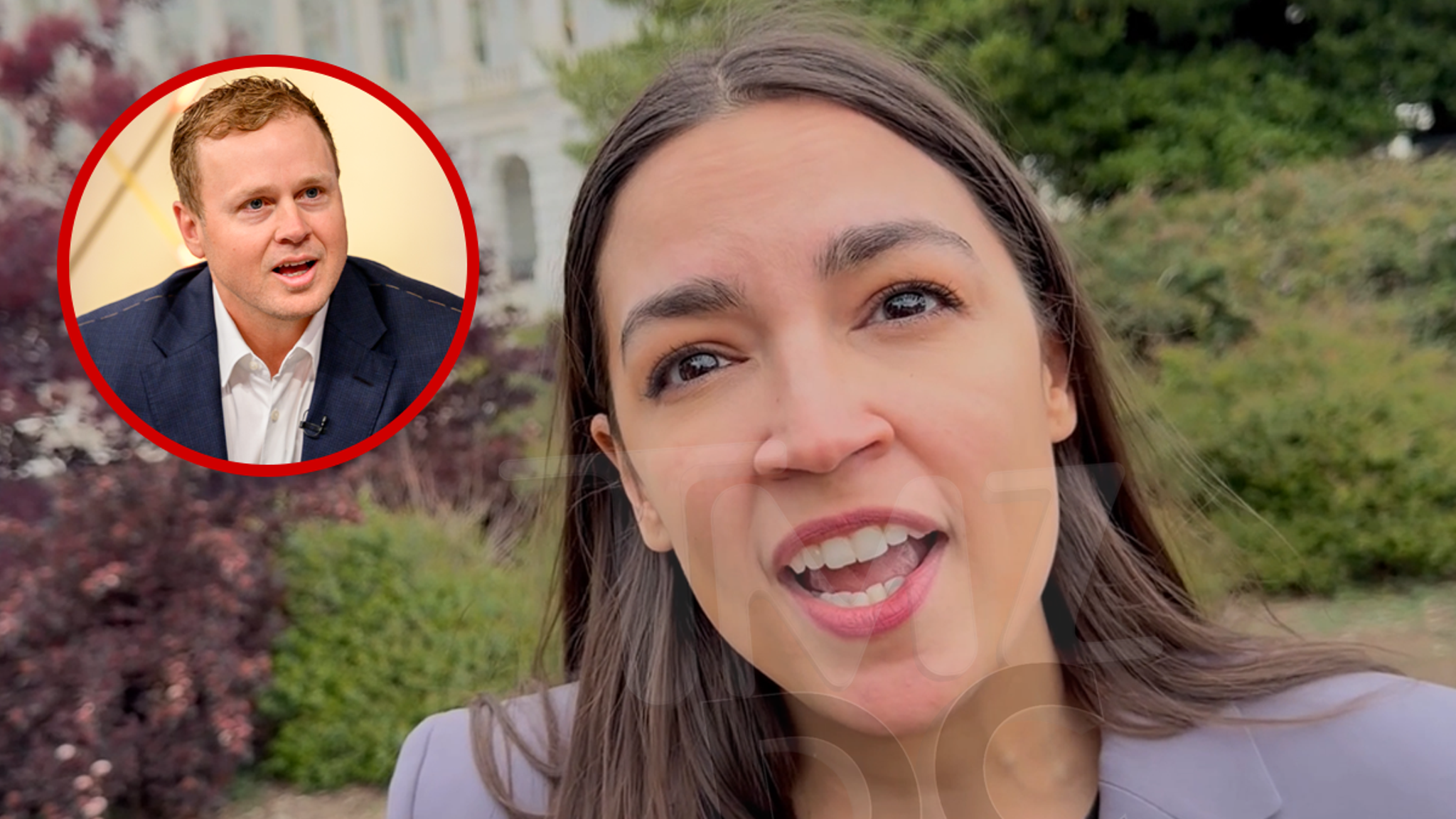 AOC vertelt Spencer Pratt dat hij zijn eigen verhaal moet vertellen terwijl hij zich kandidaat stelt voor de burgemeester van LA