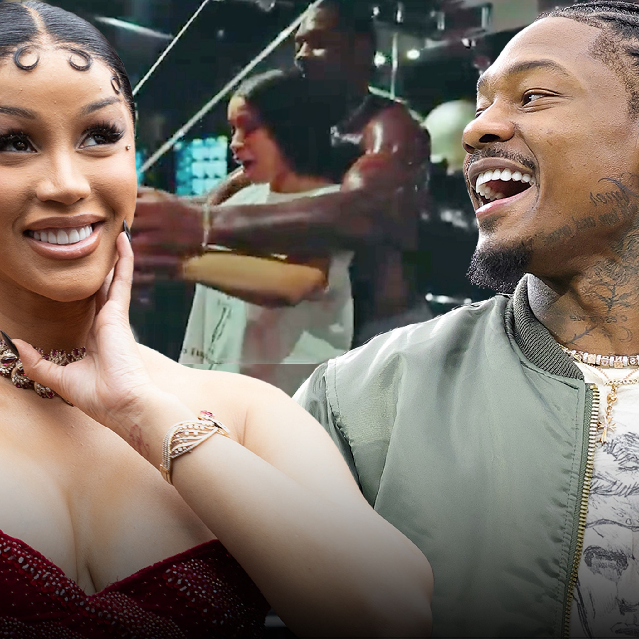 Cardi B & Stefon Diggs Not Broken Up, Despite Her IG Erasure