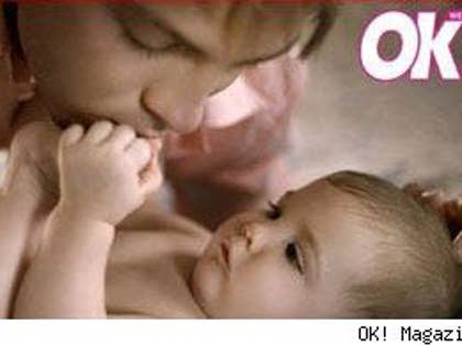 Larry Birkhead and Dannielynn from OK! Weekly