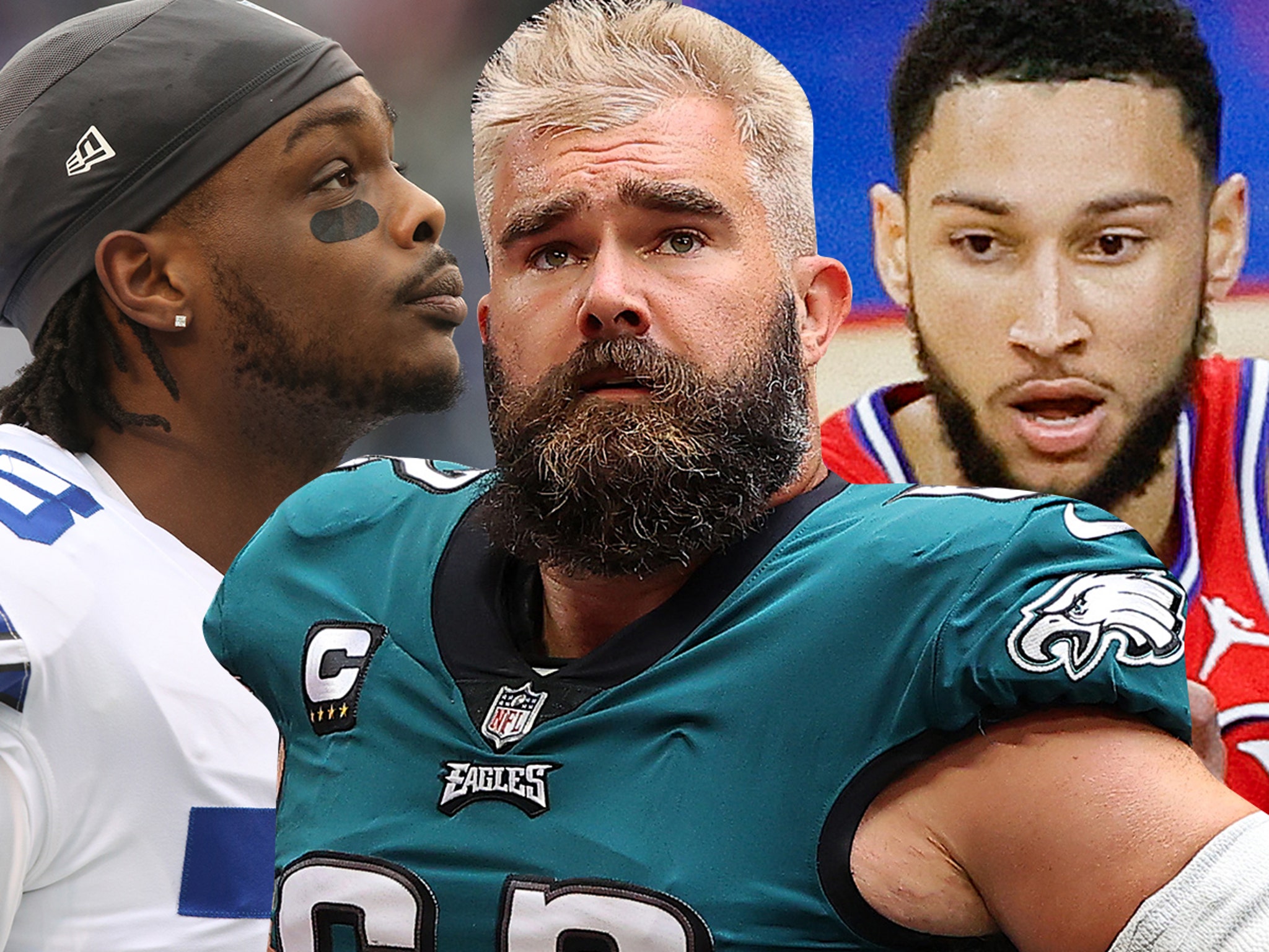 Dallas Cowboys WR Rips Jason Kelce For Ben Simmons Criticism, 'S