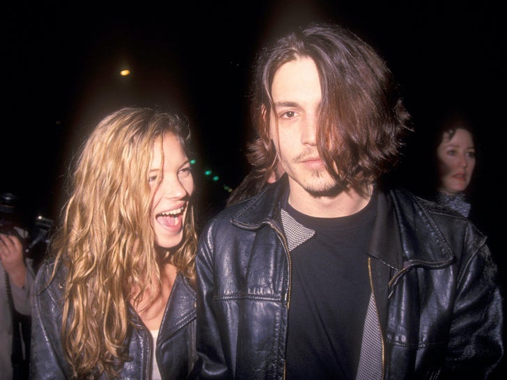 Johnny Depp And Kate Moss Together