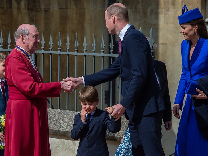 Kate Middleton and Prince William Bring Kids to Mass on Easter