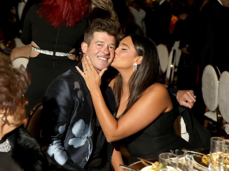 Robin Thicke And April Love Geary Together