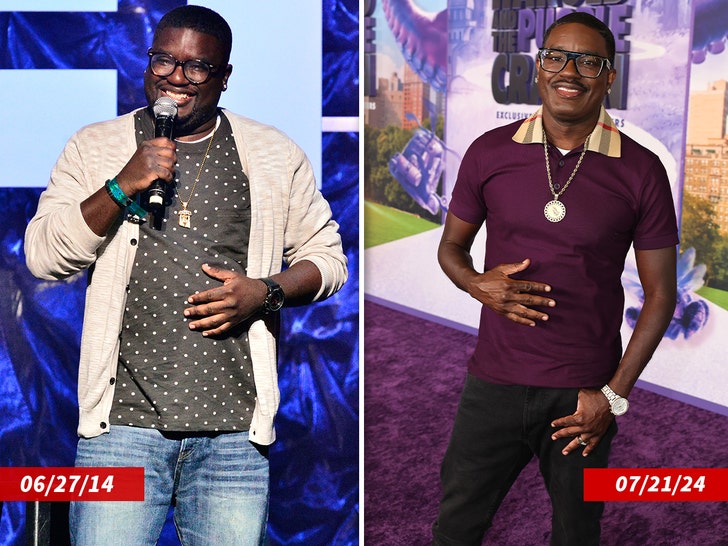 Lil Rel Howery weight loss