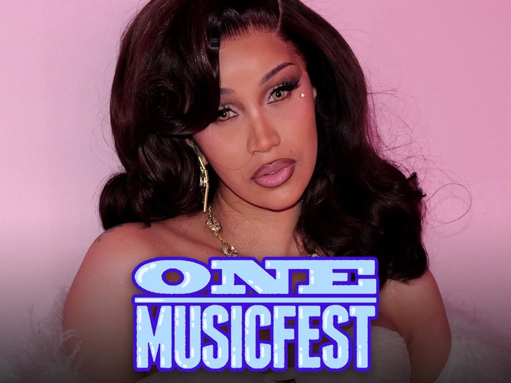 Cardi B Exits ONE MusicFest Headlining Gig After Medical Emergency