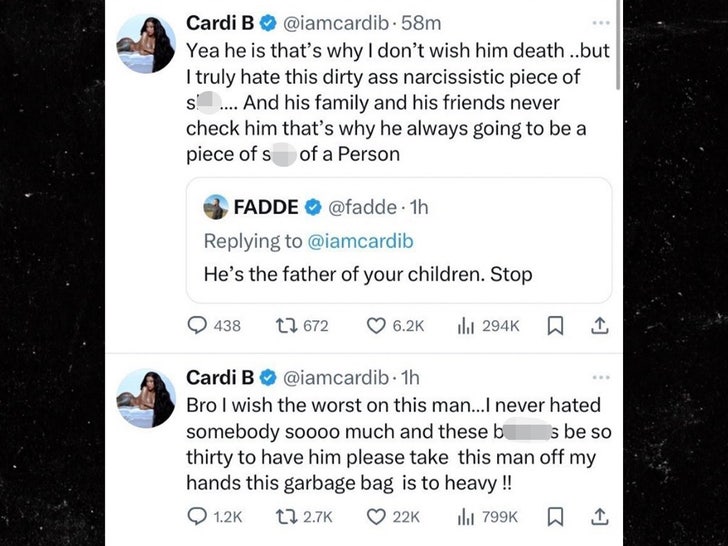 cardi b x