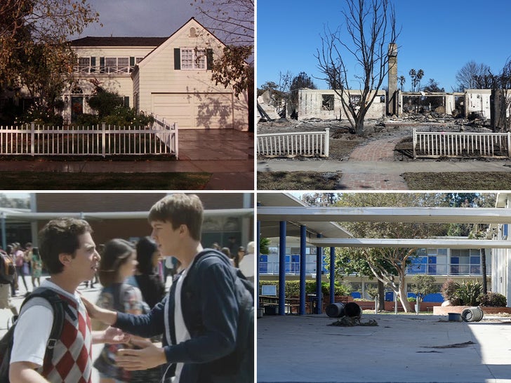 L.A. Wildfires Claim Iconic Pacific Palisades TV & Movie Filming Locations