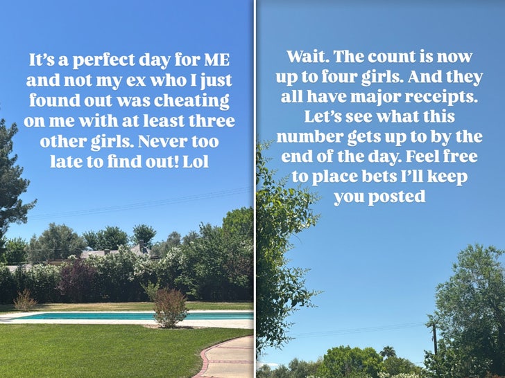 Holly Madison Cheats Instagram messages