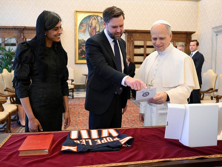 The New Pope and JD Vance Getty 3