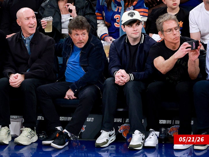 ben stiller at knicks game getty 1