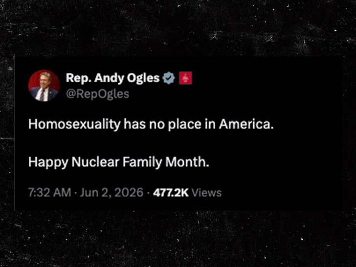 andy ogles tweet about pride month