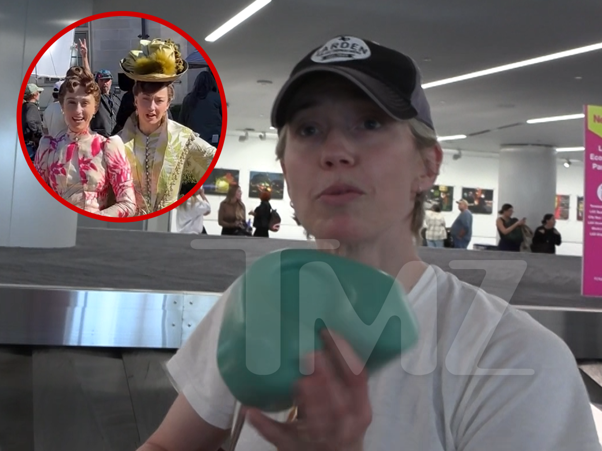 tmz.com - TMZ Staff - Carrie Coon Reveals Her Neck-Saving Hack for 'The Gilded Age' Cast