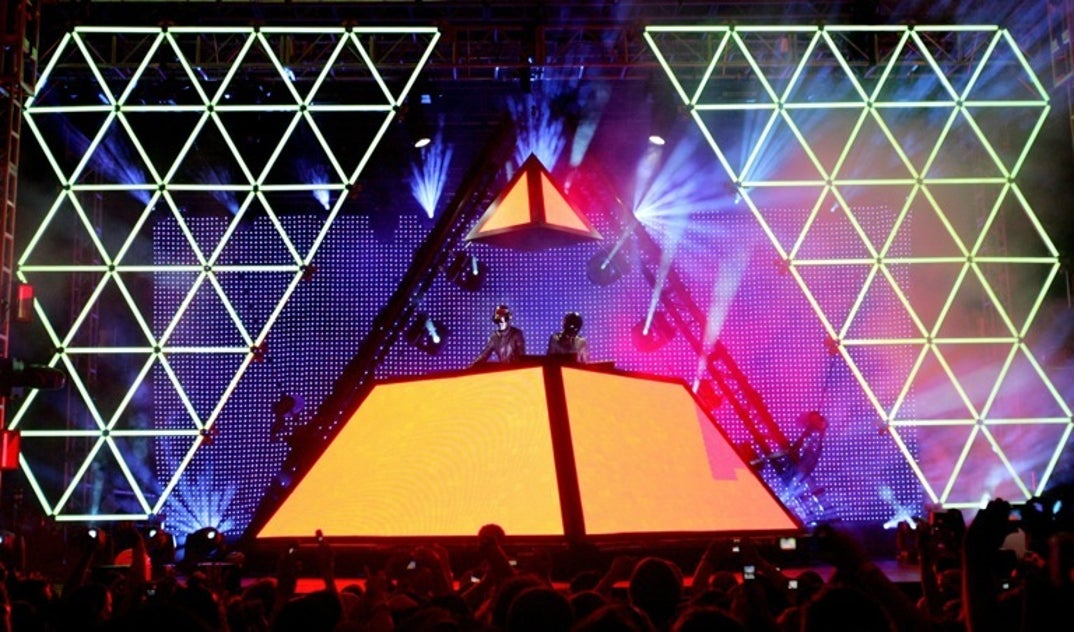 2006: Daft Punk performs on Day 1