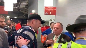 Patriots Fan Busted Using Security Jacket to Sneak Into Locker Room