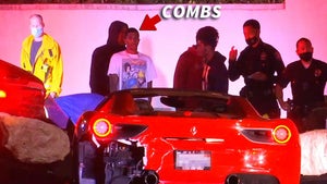 Diddy's Son King Combs Injured in Wild Ferrari vs. Tesla Crash