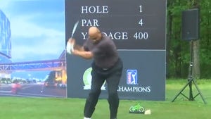 Charles Barkley Somehow Fixes Legendarily Awful Golf Swing, It’s a Miracle!