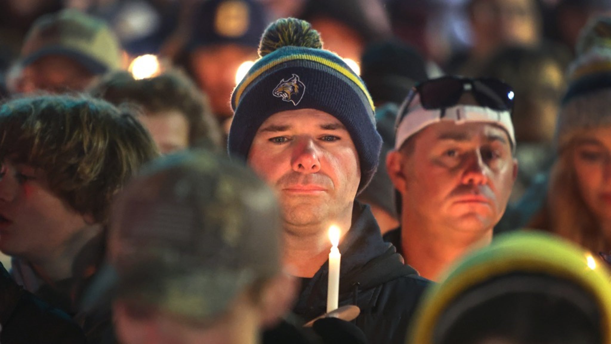 Candlelight Vigil For Oxford High School