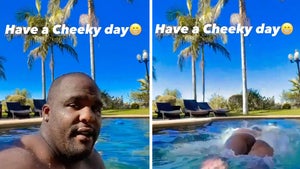 Ex-NBA Star Glen 'Big Baby' Davis Shows Off Ass In Naked Swim, 'Have A Cheeky Day'