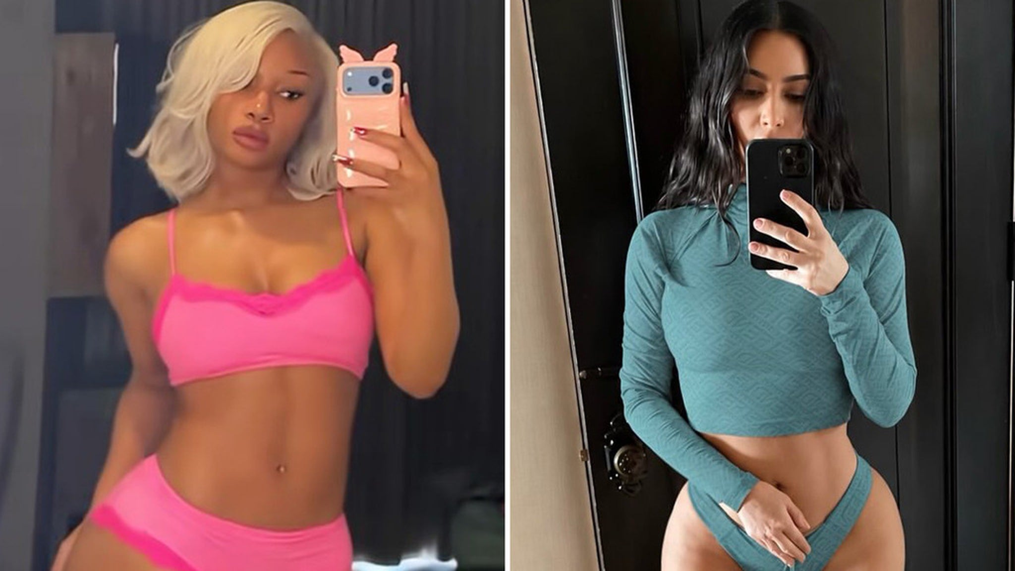 Megan Thee Stallion vs. Kim Kardashian Curvy Cuties Edition