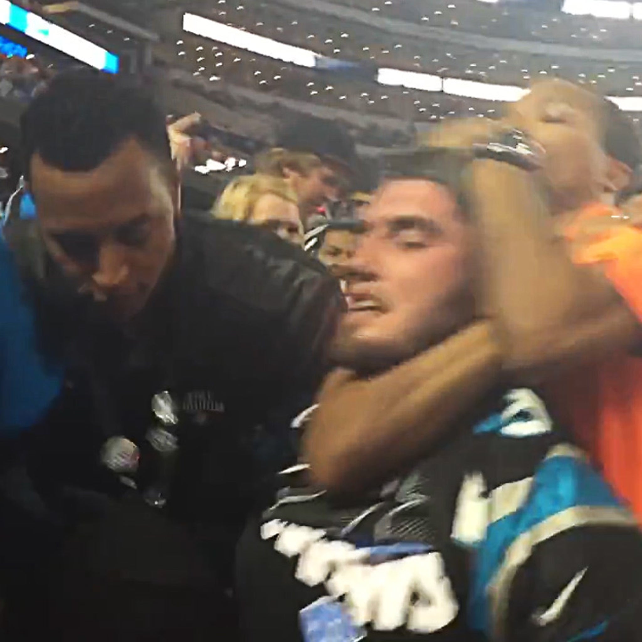 Cowboys fan spits on Dallas supporters in video at AT&T Stadium