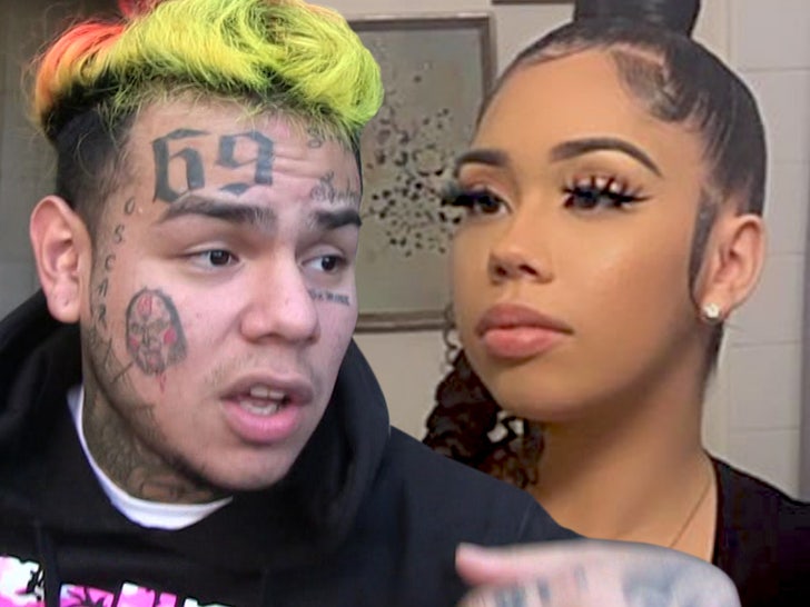 6ix9ine Accused of Being Absentee Dad Upon Release, He Blames COVID-19